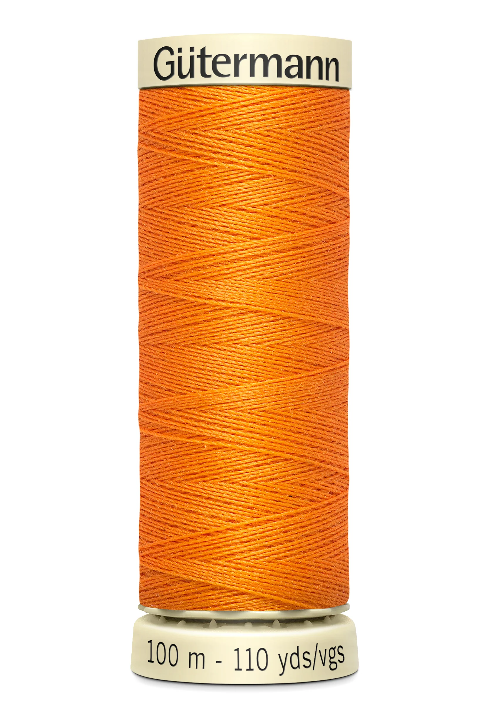 18mm Stretch Fold-Over Binding - Orange - Image 3