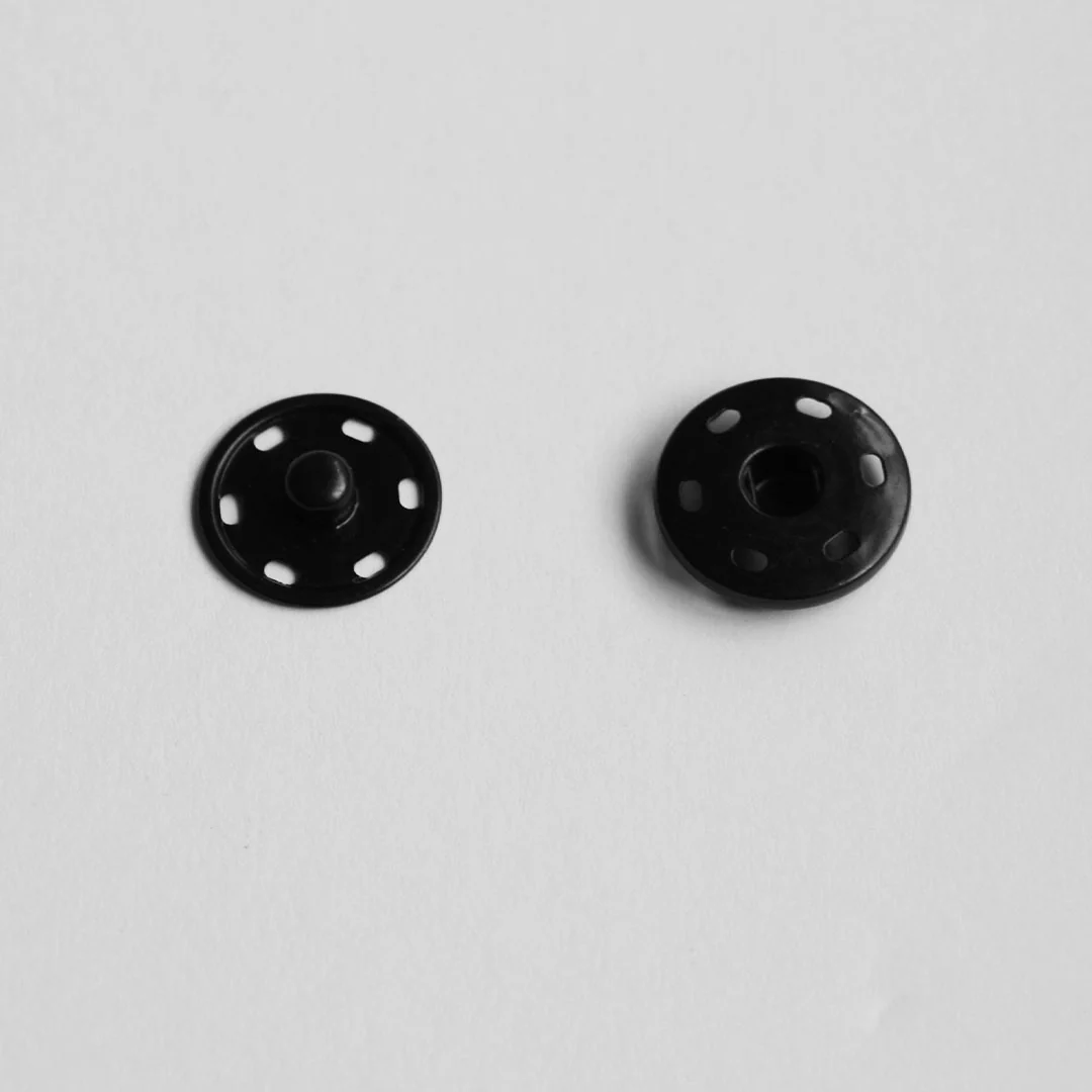 21mm Press Studs - Black