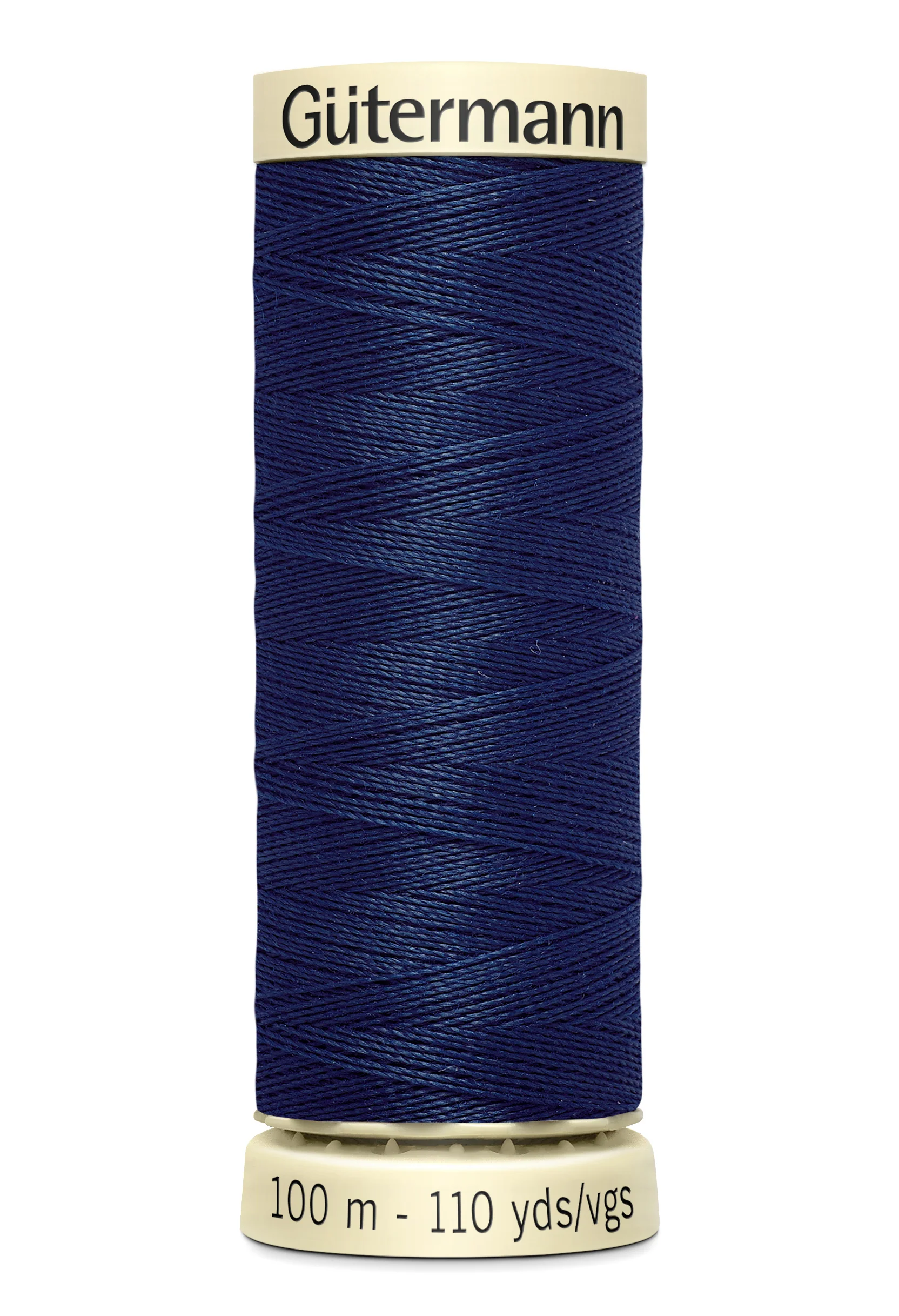 24mm Stretch Fold-Over Binding - Navy - Image 3