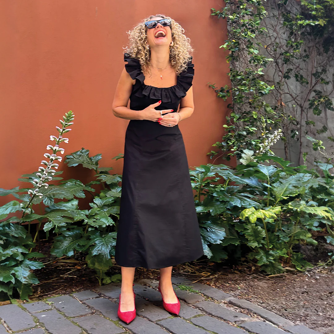 Adele Black Poplin - Image 5