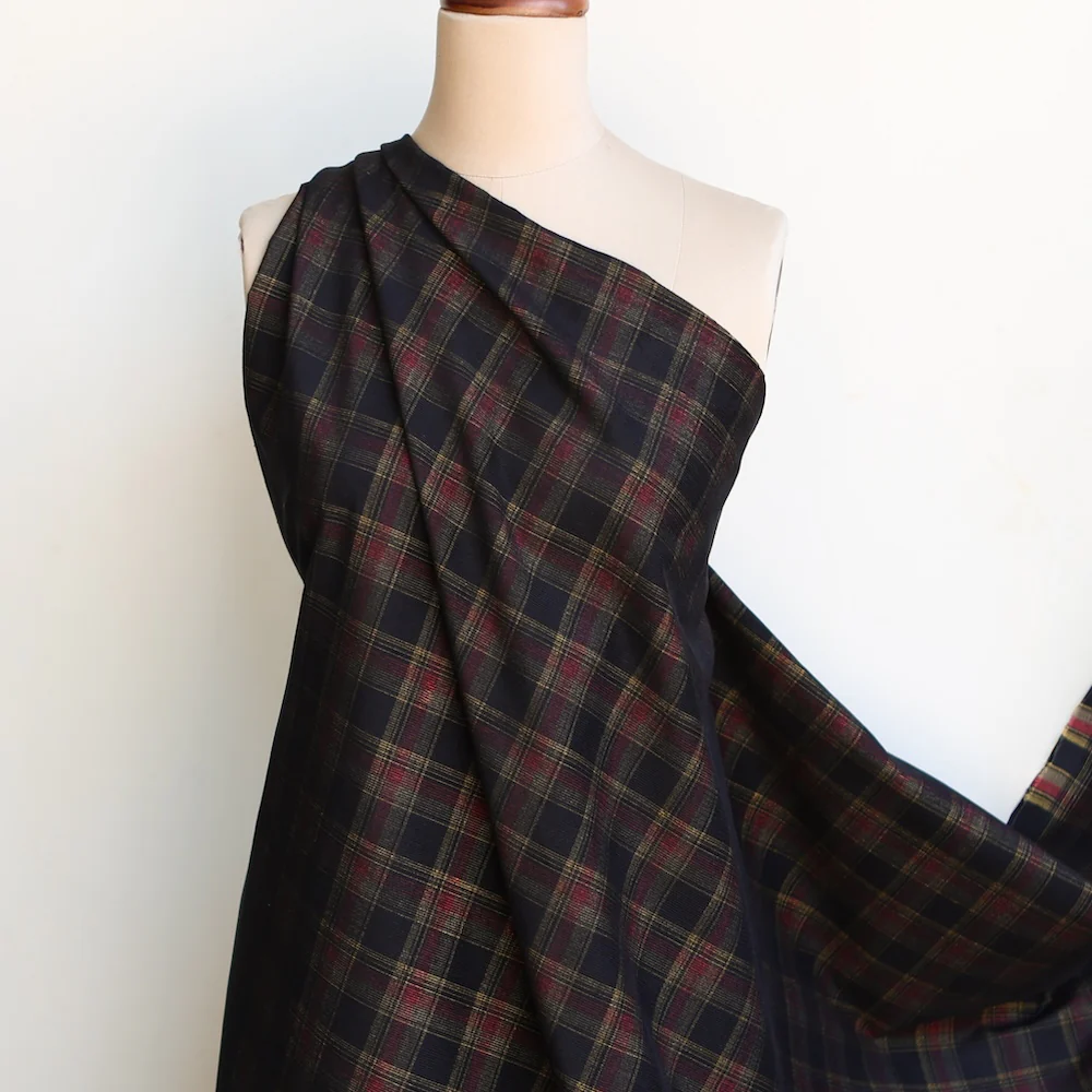 Aiko Black/Red Corduroy - Image 5