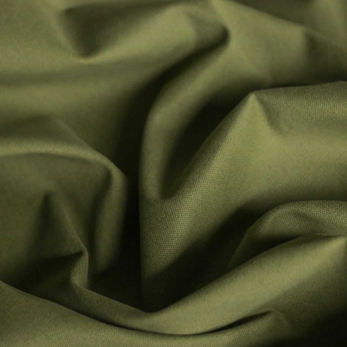 Alpini Green Stretch Cotton - Image 2