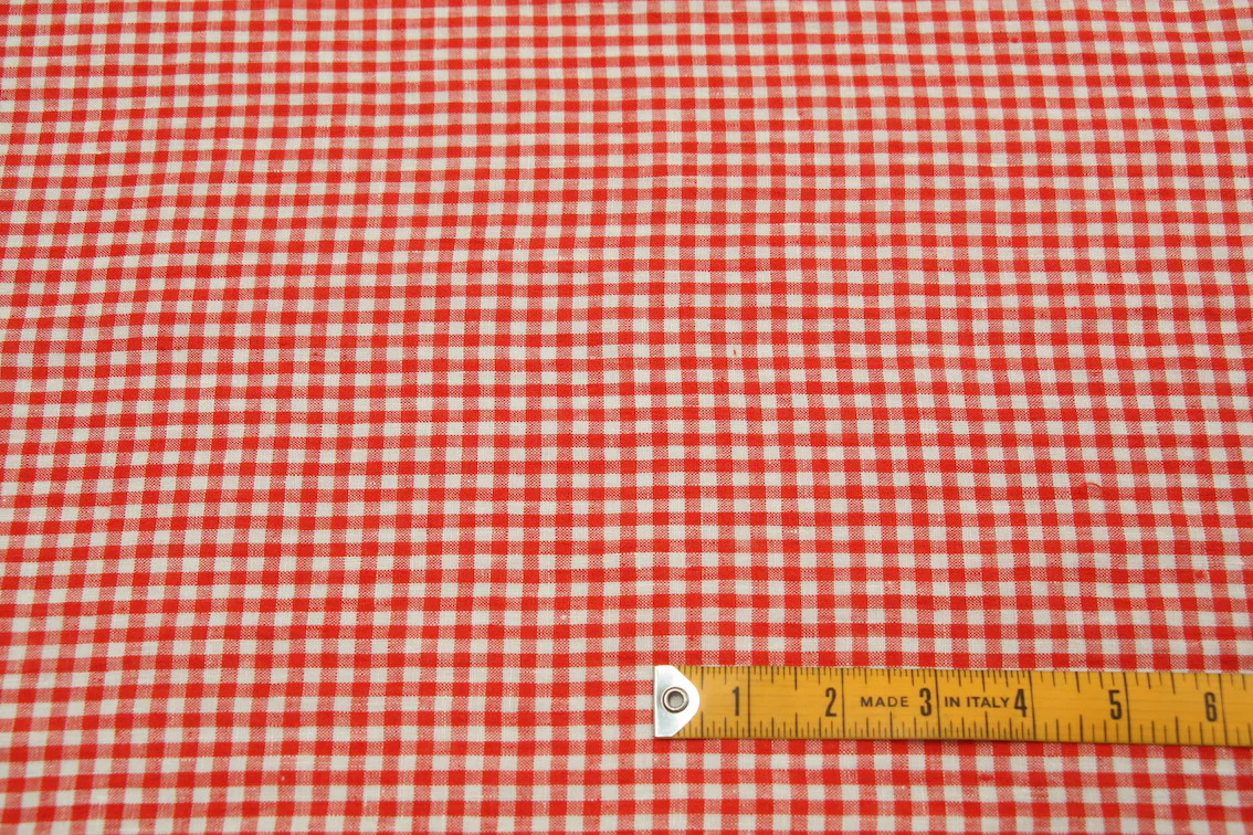 Bardot Check Washed Linen - Image 2