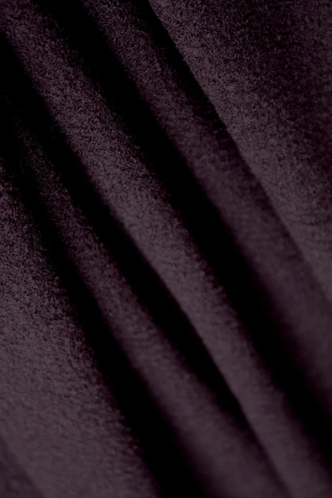 Berry Wine Boucle - Boiled Wool - Image 4