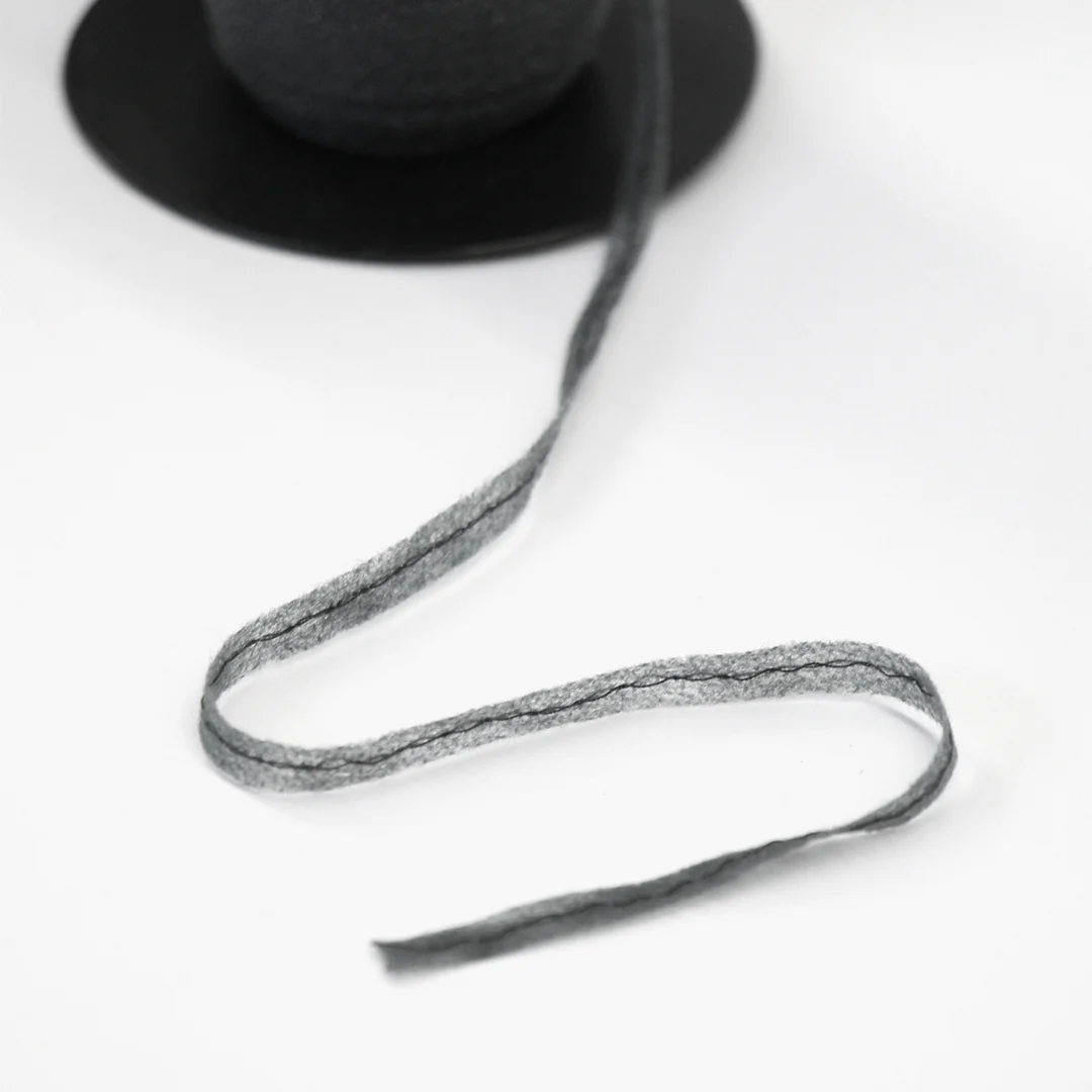 Bias Stay Tape Fusing - Charcoal - Image 2