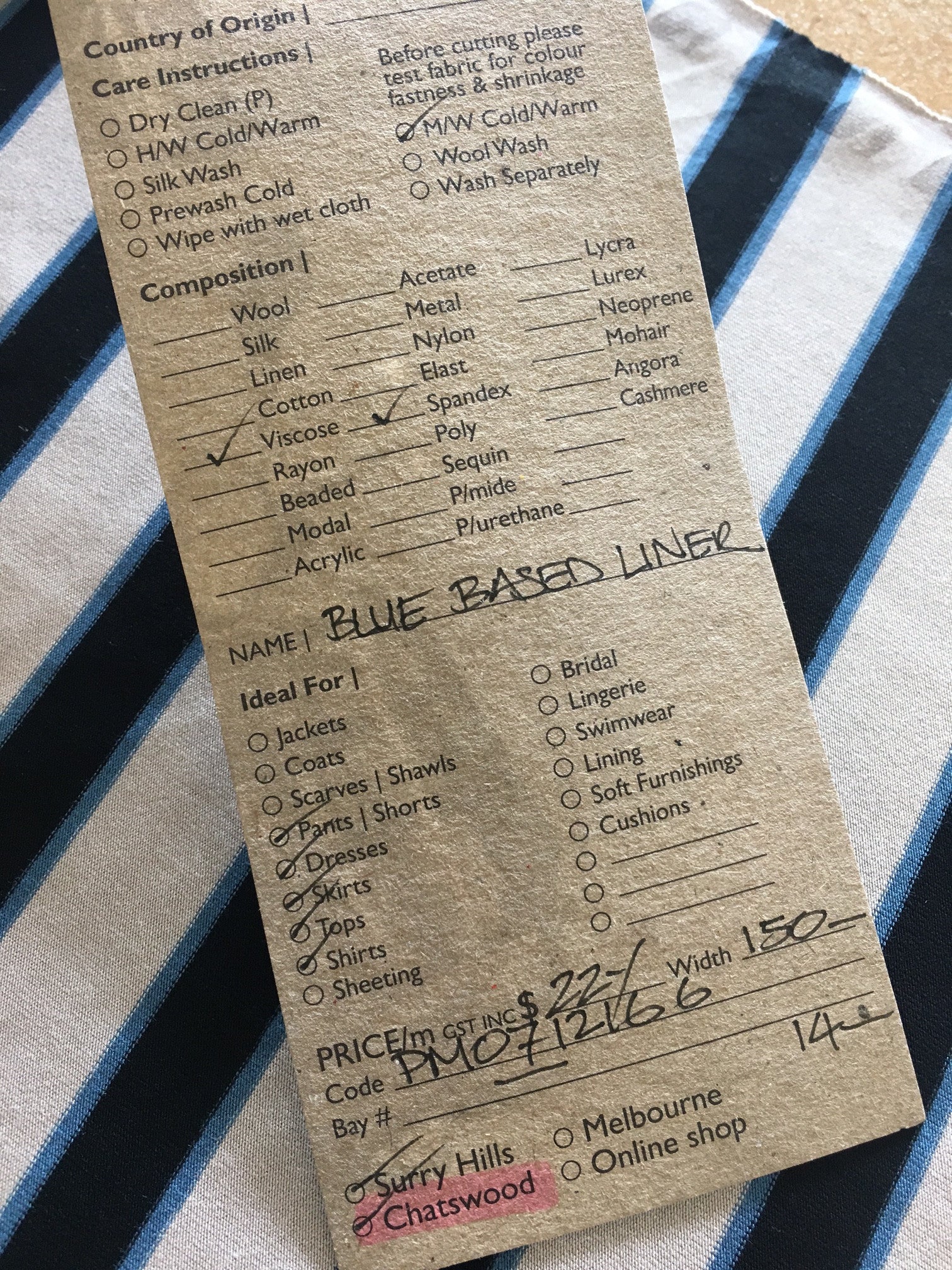 Blue Based Liner - Image 3