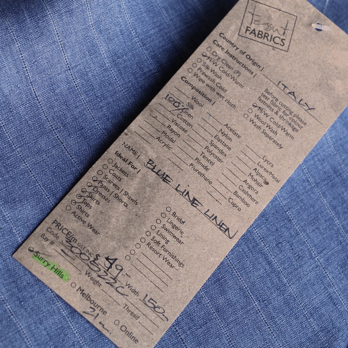 Blue Line Linen - Image 4