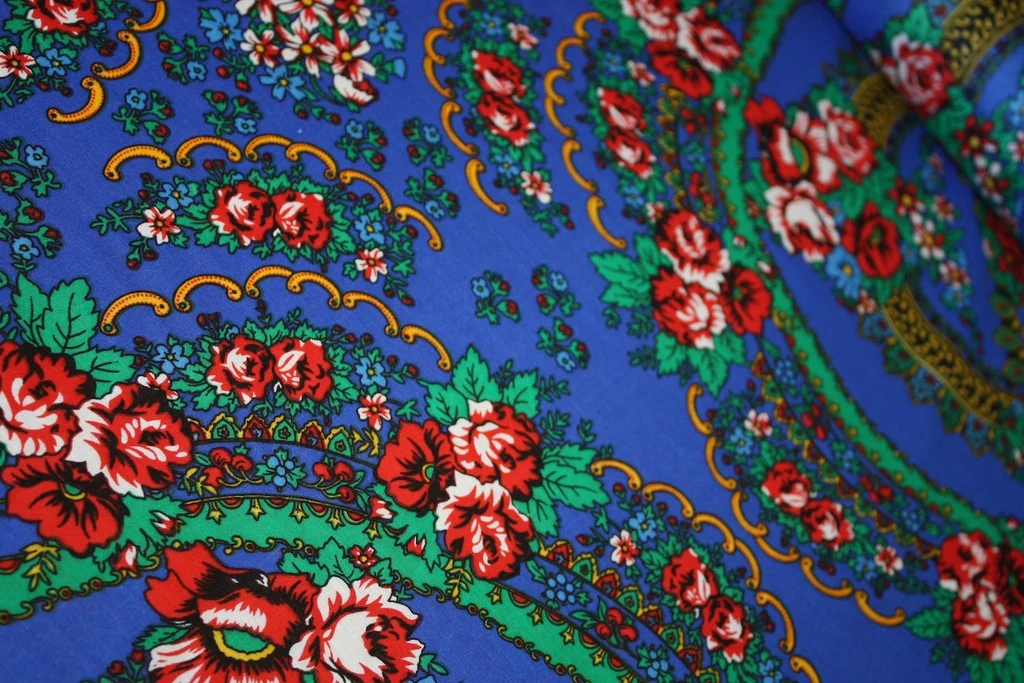 Blue Russian Floral - Image 2