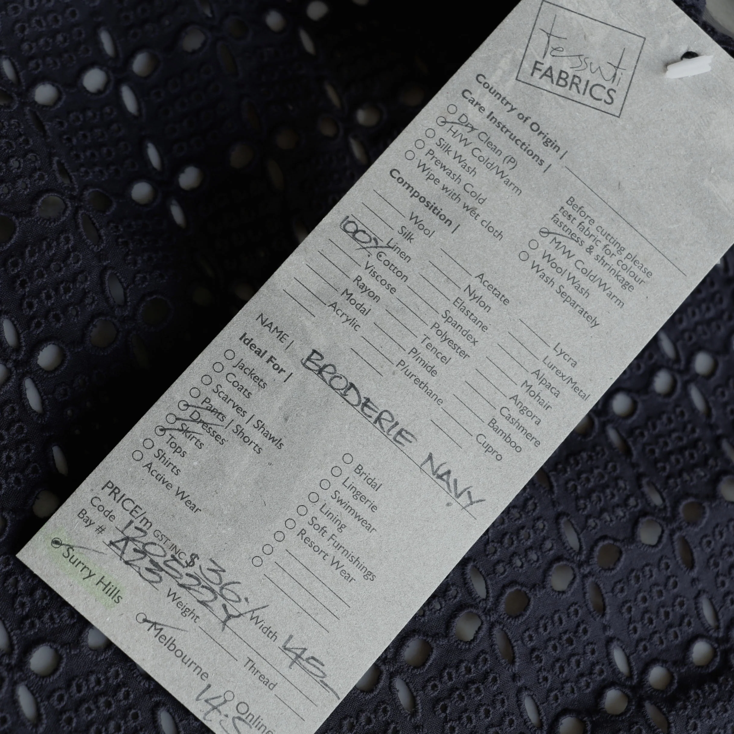 Broderie Navy - Image 4