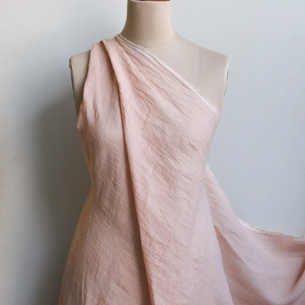 Bronte Quartz Linen Crinkle Gauze - Image 4