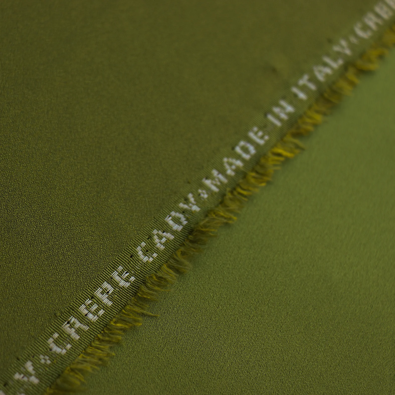 Cady Juniper Green Satin-Backed Crepe - Image 3