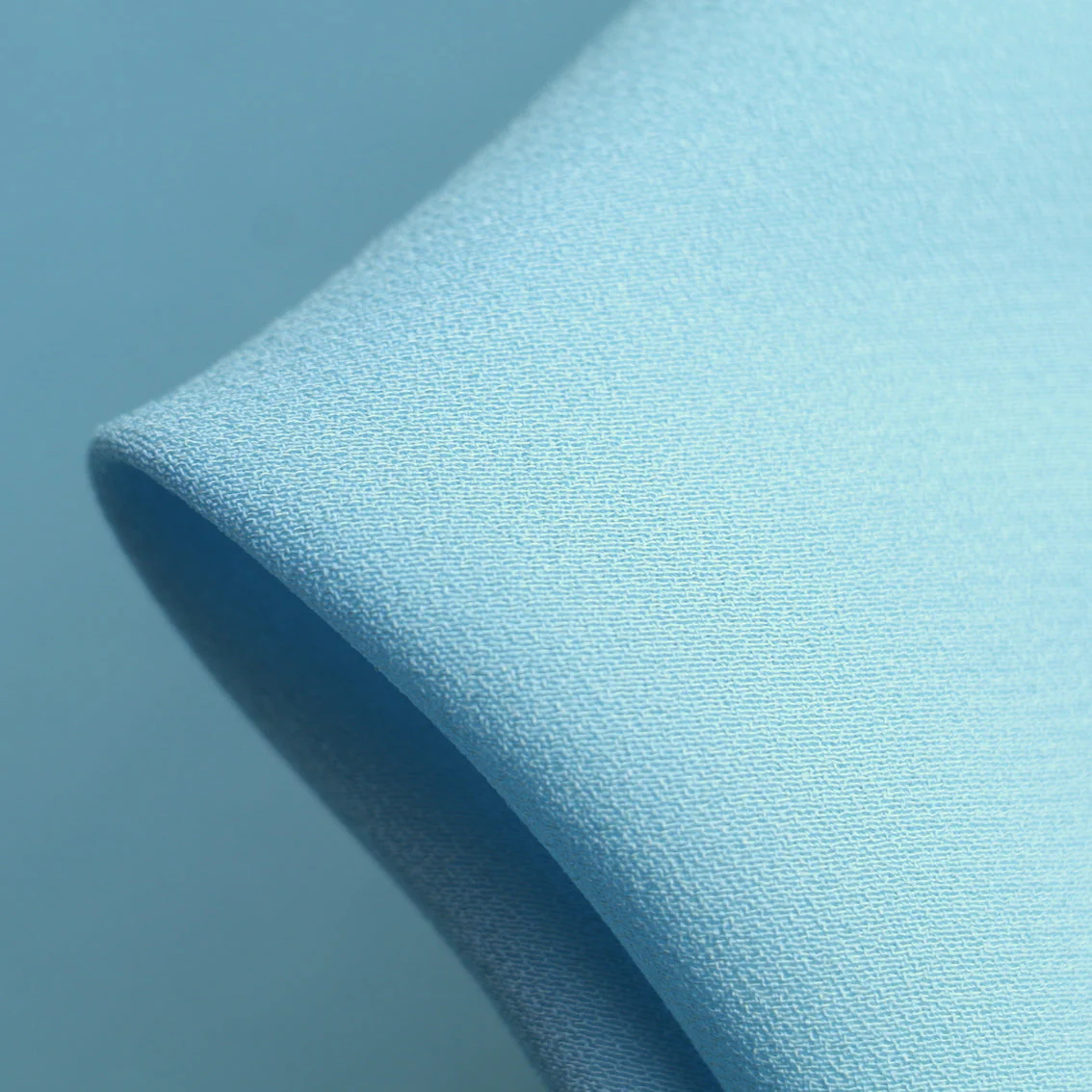 Cady Sky Satin Backed Crepe