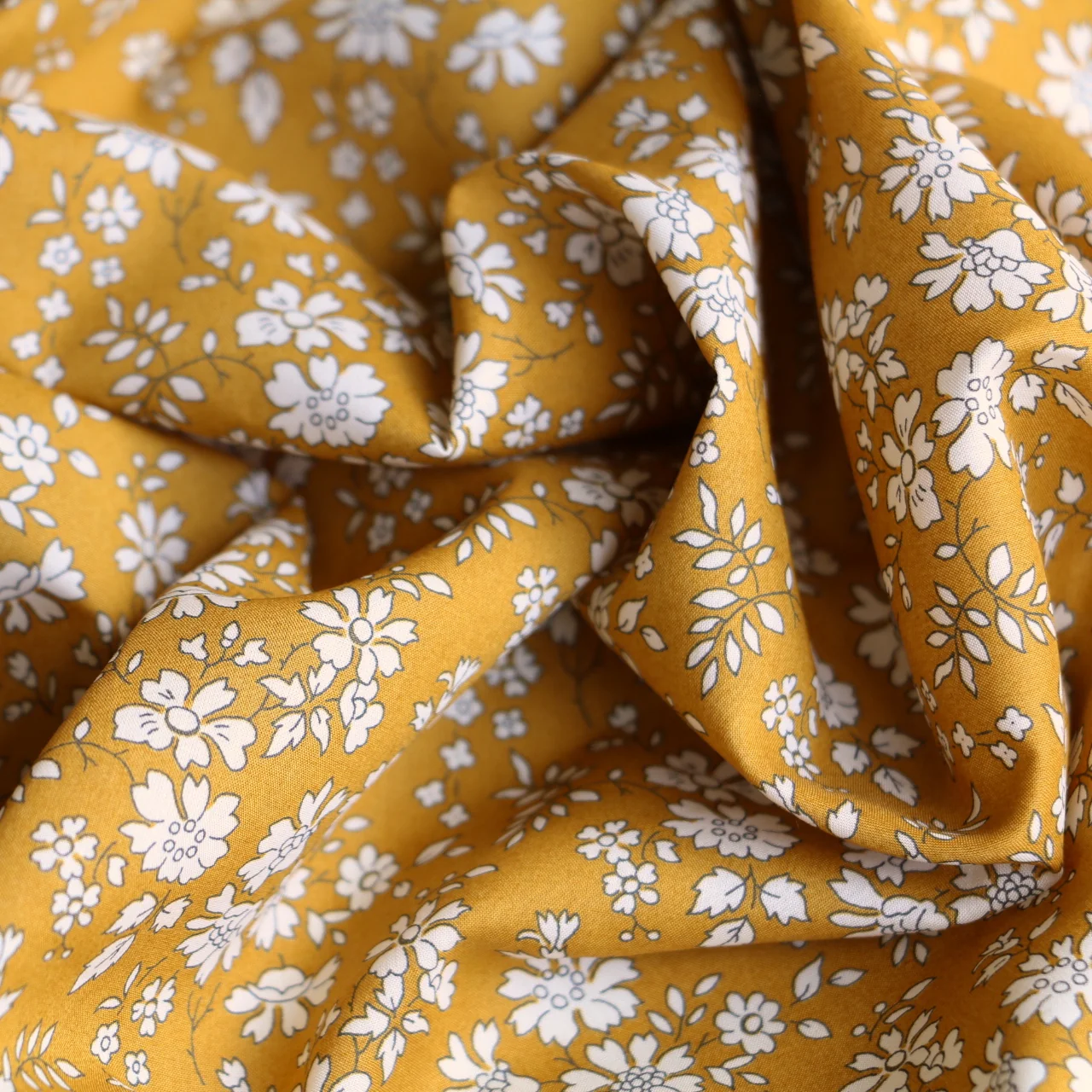 Capel Mustard - Liberty Tana Lawn™ - Image 2
