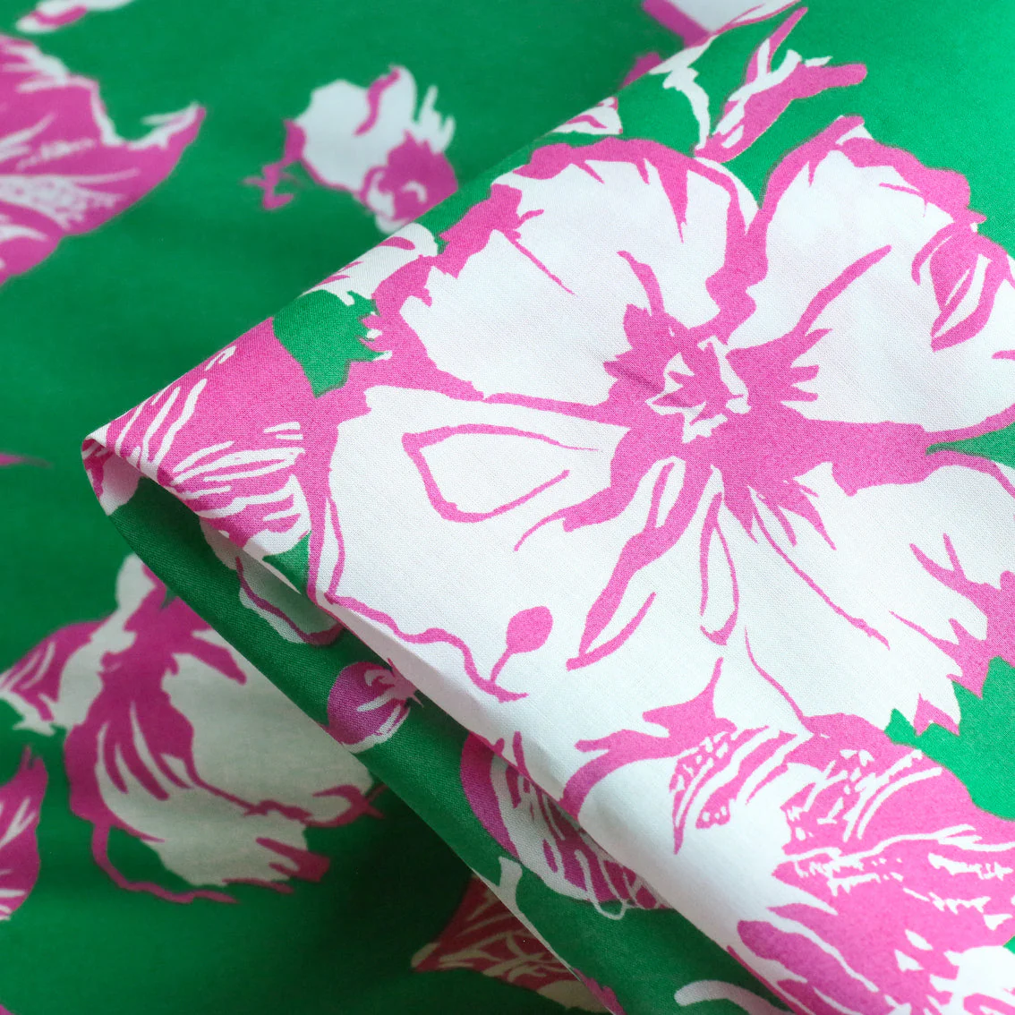 Carline Bloom Green - Liberty Tana Lawnâ˘