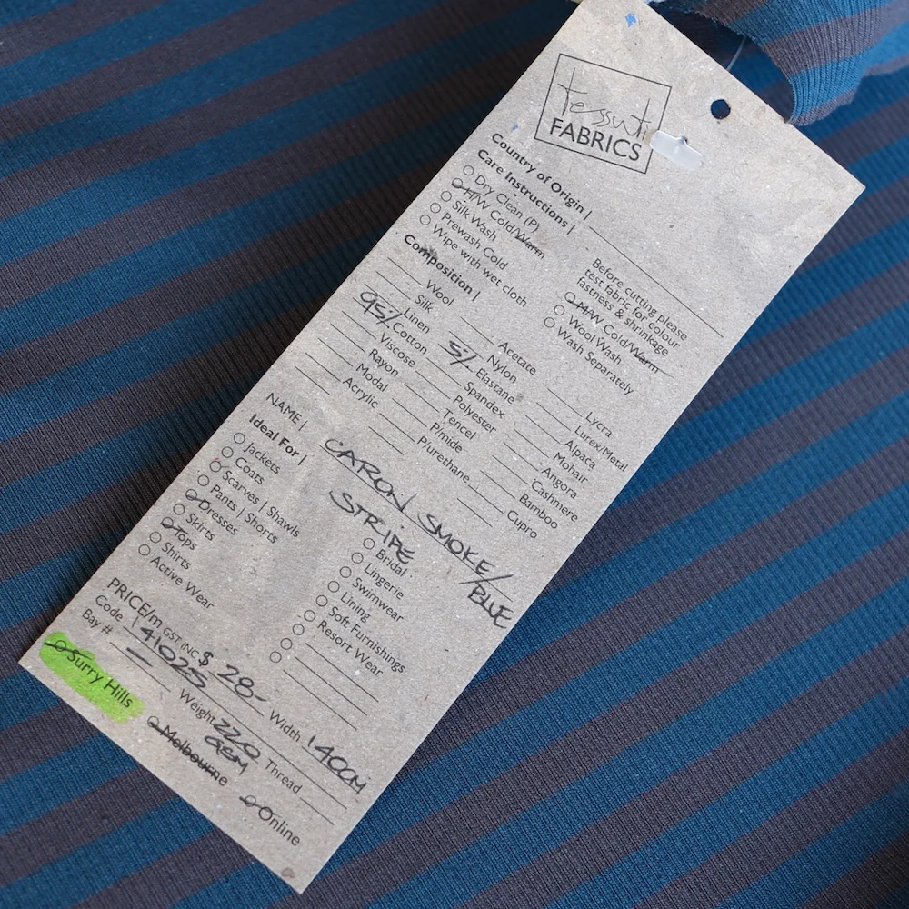Caron Smoke/Blue Stripe - Image 4