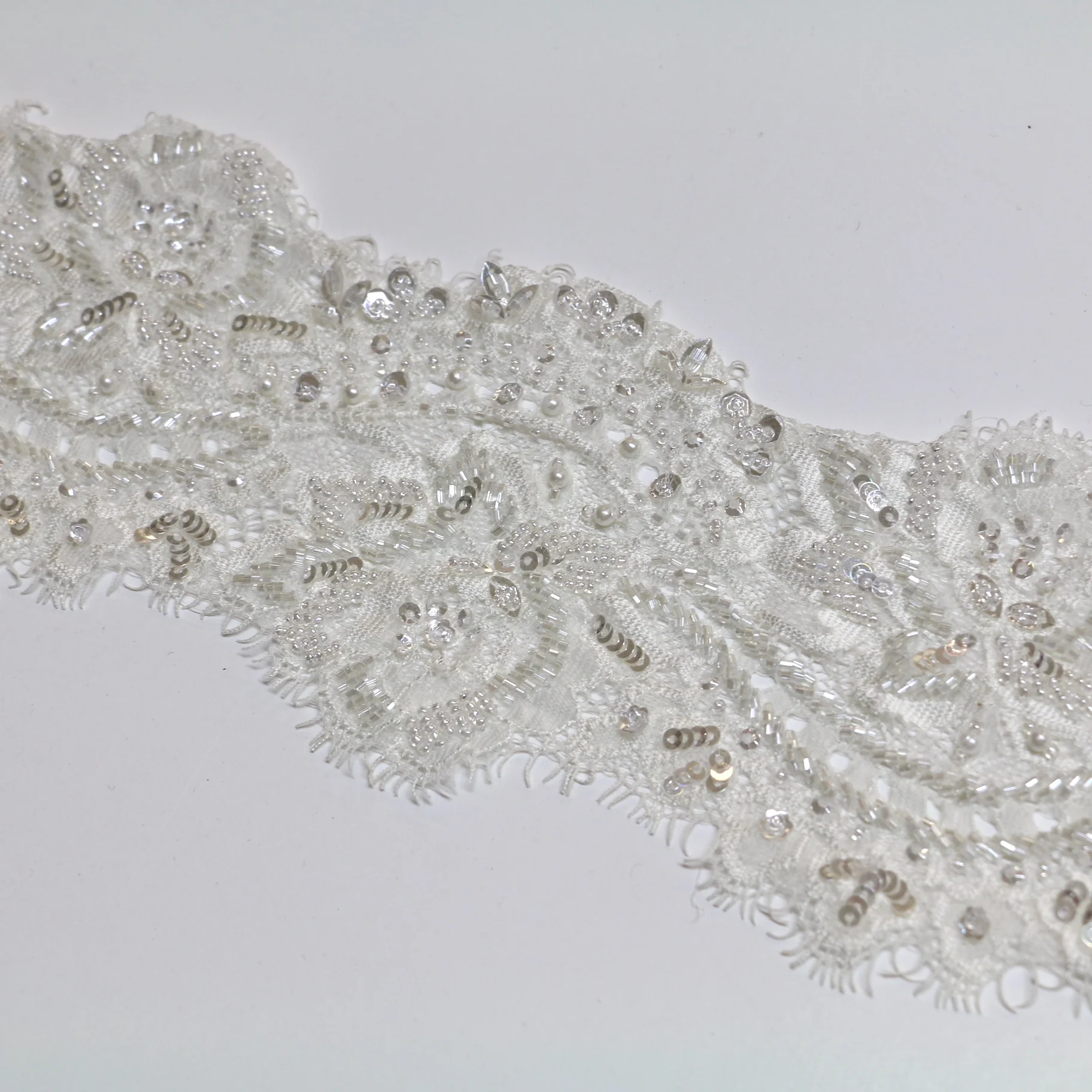 Chantell Natural - Lace Trim - 9cm - Image 2