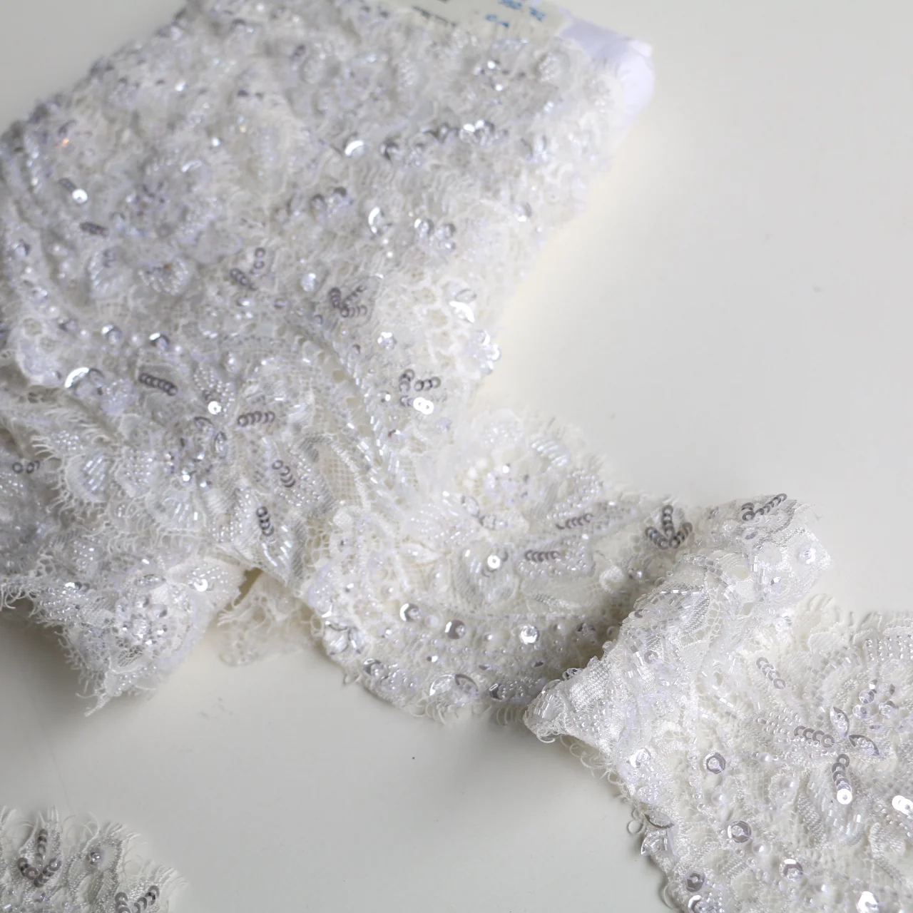 Chantell Natural - Lace Trim - 9cm - Image 5