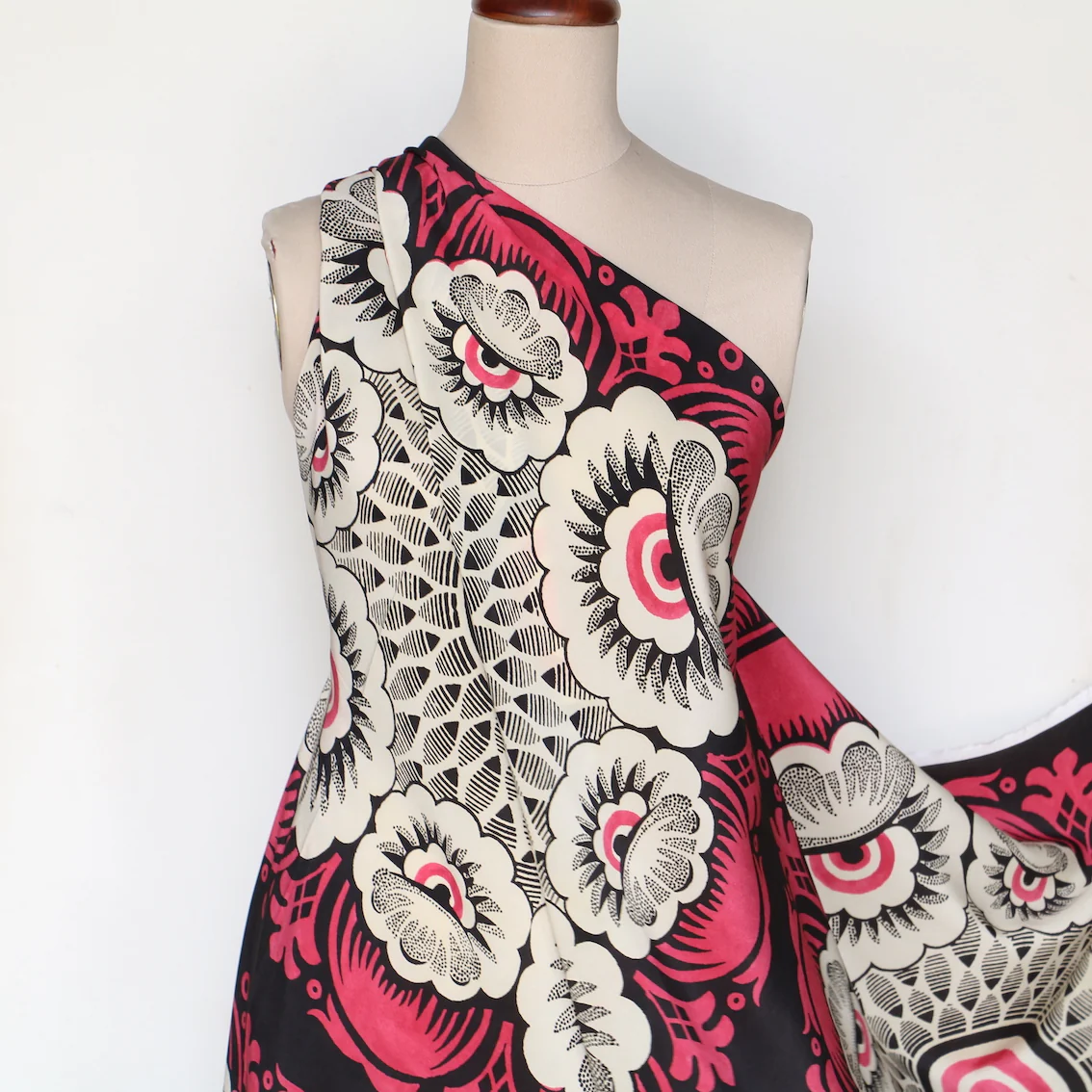 Chianti Pannello - Silk Crepe De Chine - Panel Print - Image 6