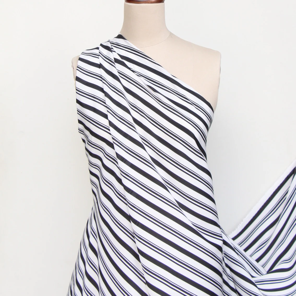 Cloud Borders Silk Crepe De Chine - Image 6