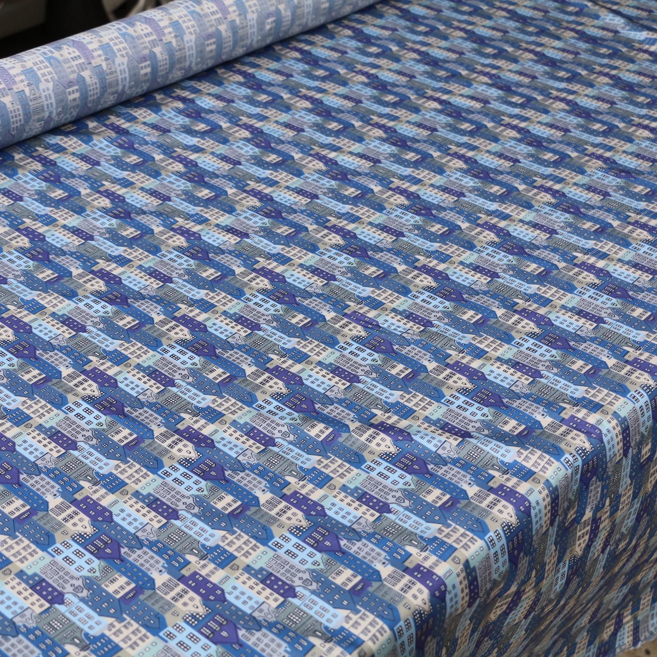 Copenhagen Street Blue - Liberty Tana Lawnâ„¢ - Image 4