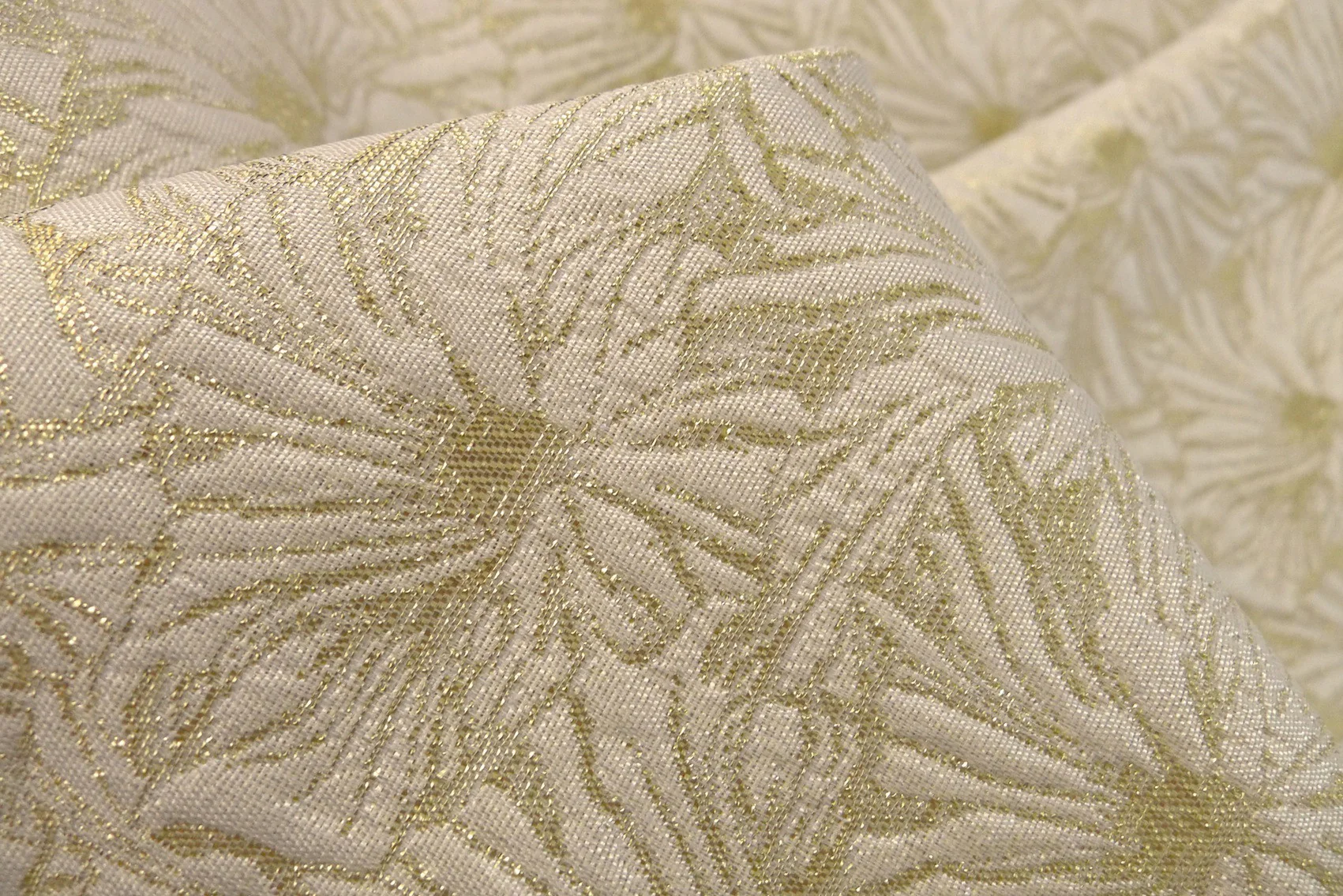 Daisie Gold Jacquard