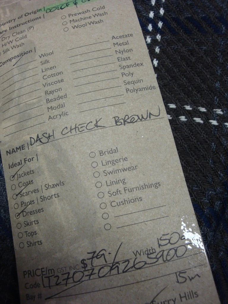 Dash Check Brown - Image 5