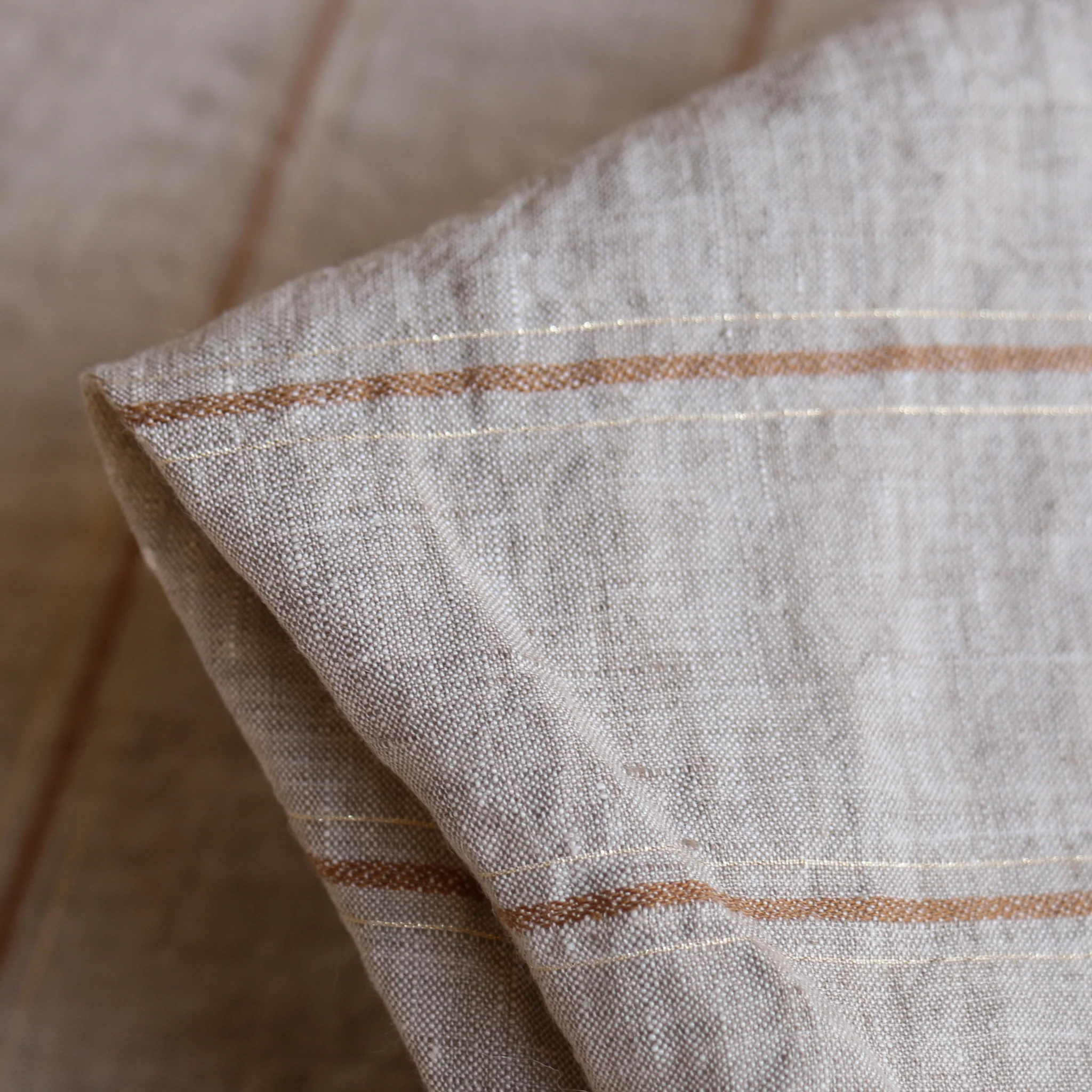 Elisa Tan/String w/- Lurex Stripe