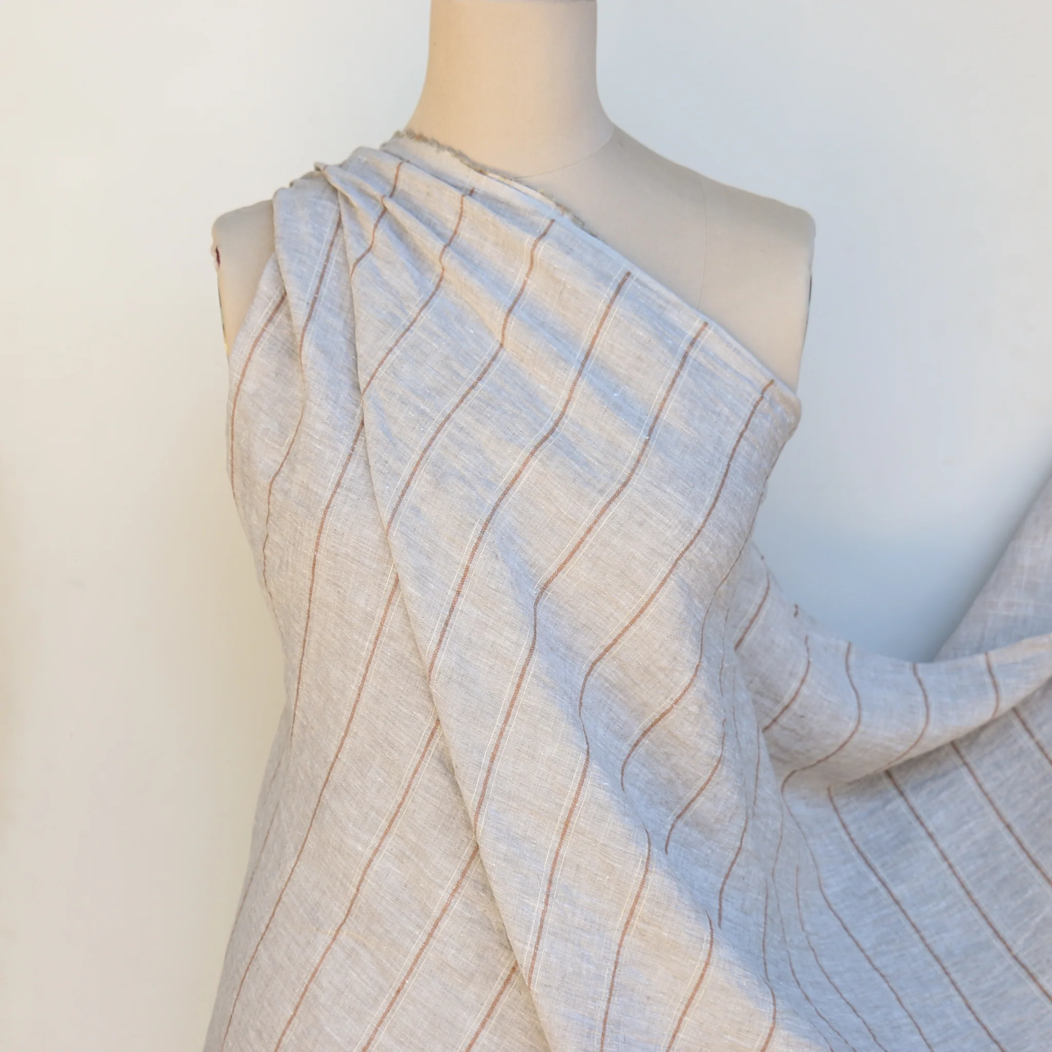 Elisa Tan/String w/- Lurex Stripe - Image 5