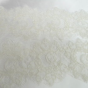 Embroidered Tulle Trim - Image 2