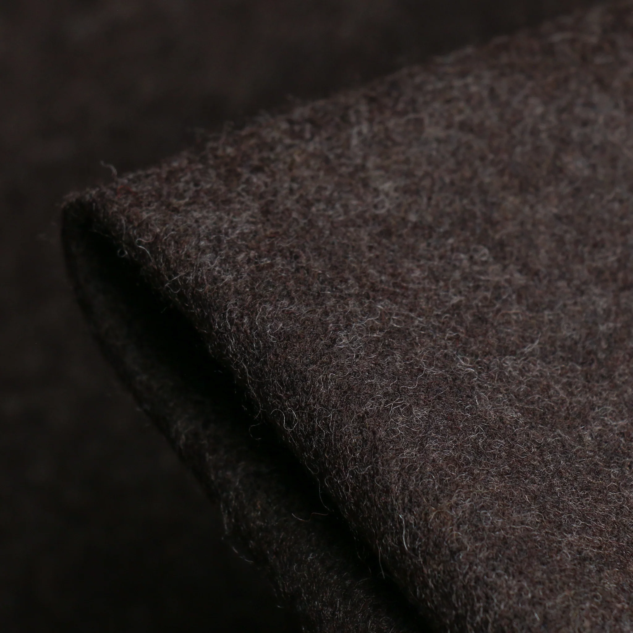 Espresso Marle Boiled Wool