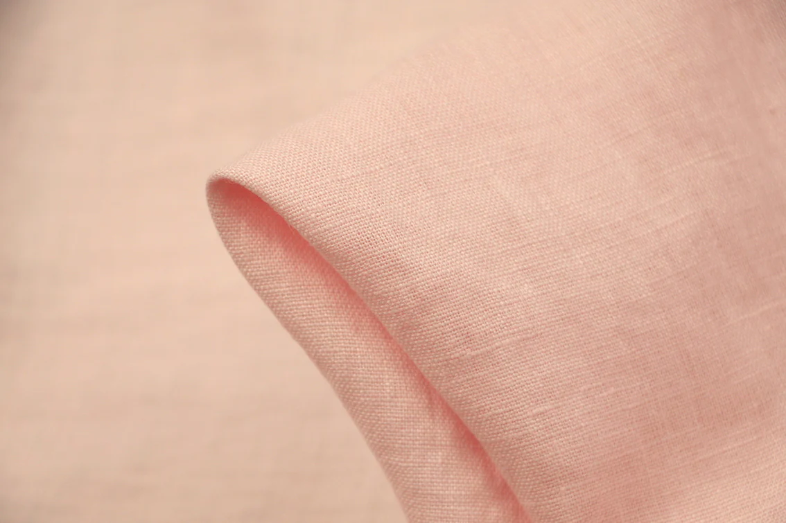 EU Pink Lemonade Washed Linen