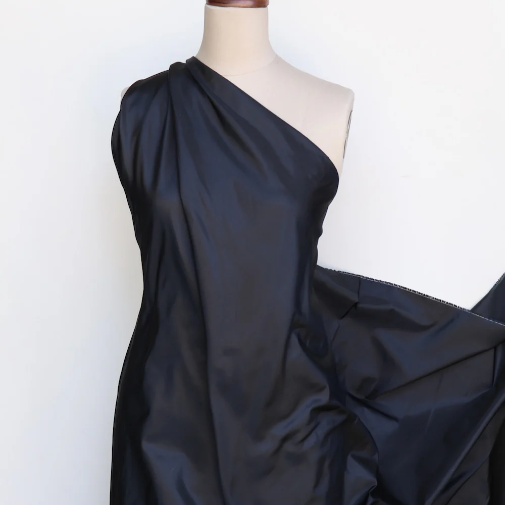 Failetta Nero Taffeta Silk - Image 4