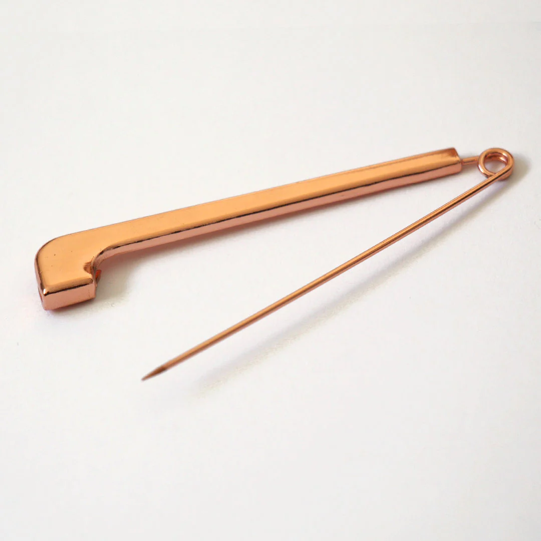 Fancy Pin Rose Gold - 7.5cm (3")