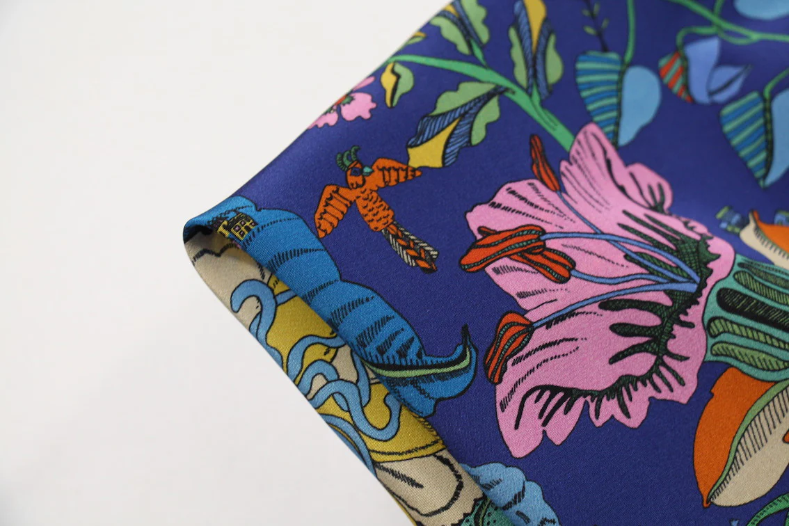 Fantasy Land - Liberty Silk Crepe de Chine - Image 2