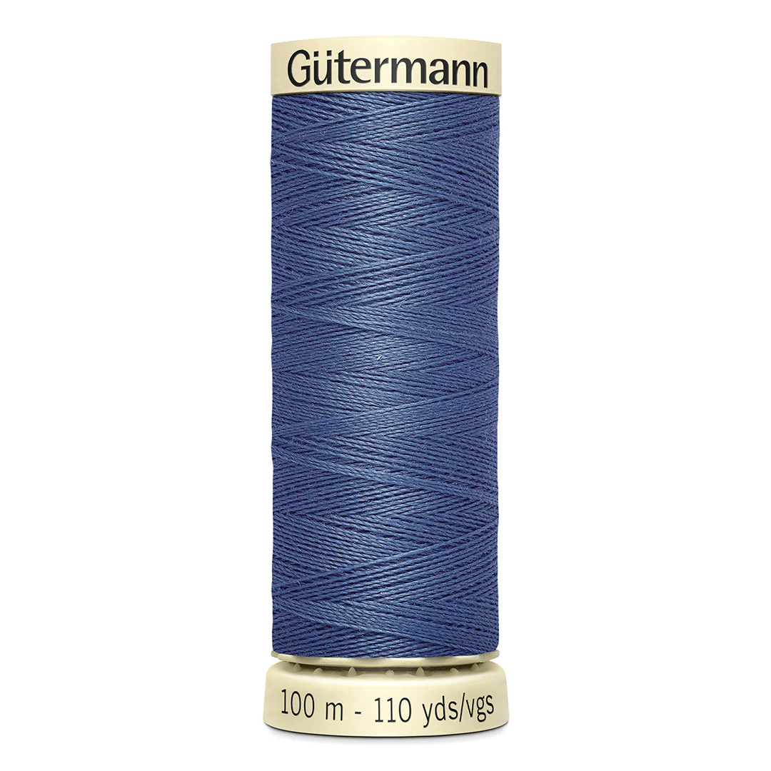 Fulvio Blue Poplin Sateen - Image 5