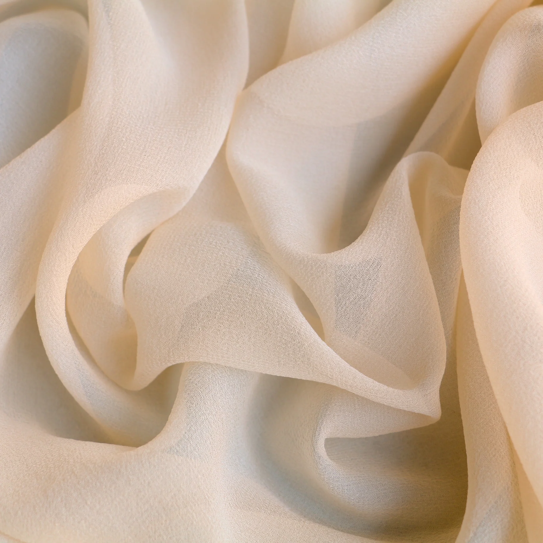 Gette Melon Silk Georgette - Image 2