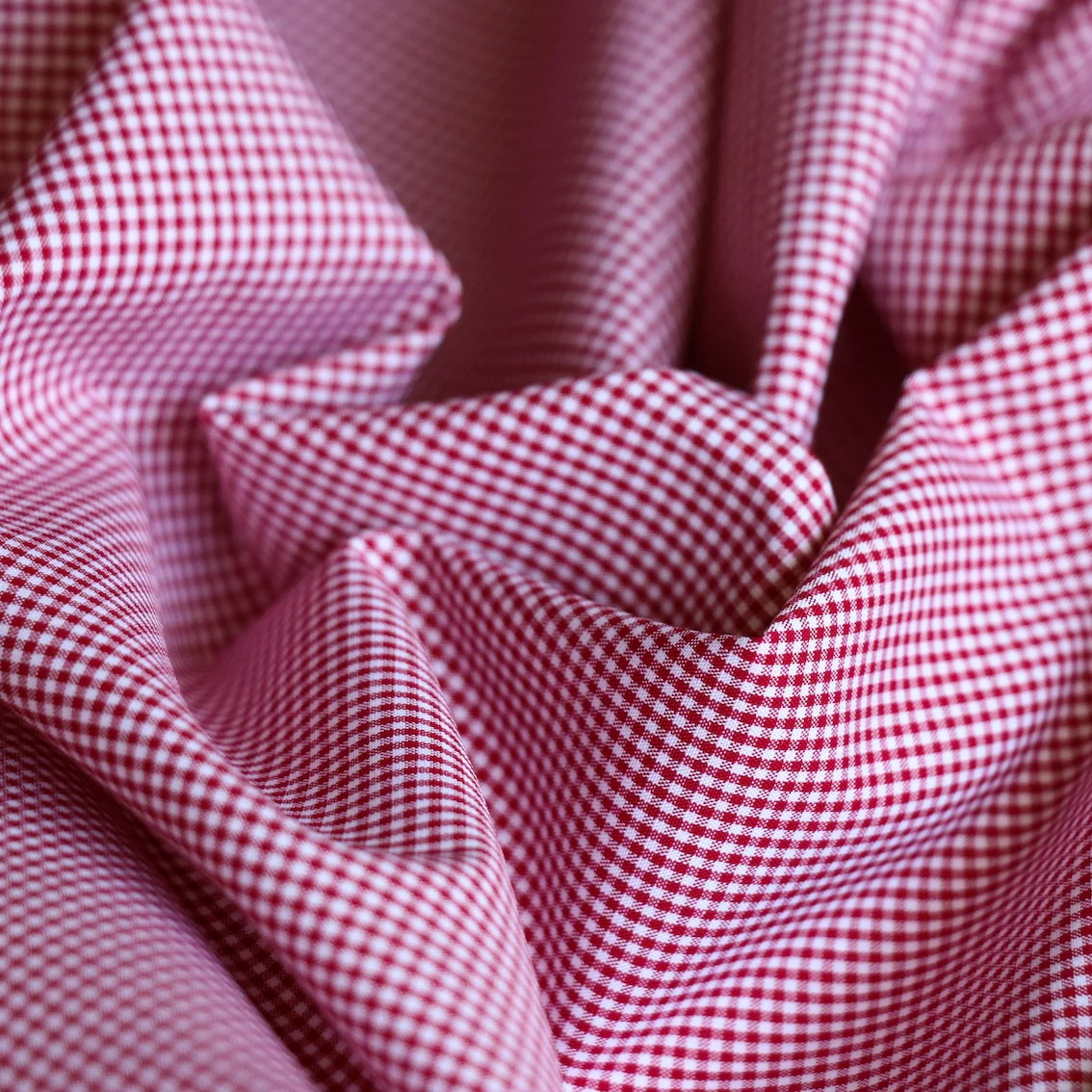 Gigi Raspberry Gingham Check - Image 2
