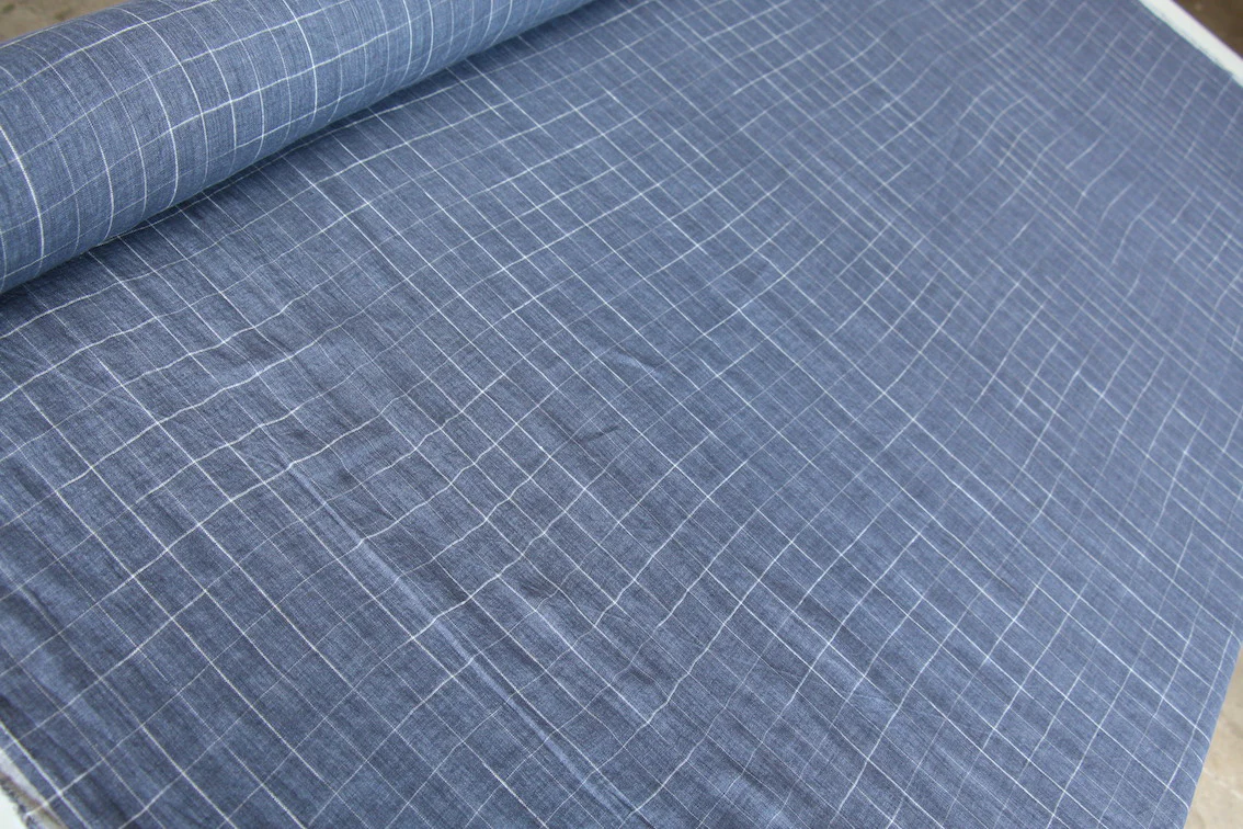 Grid Check Denim - Image 4