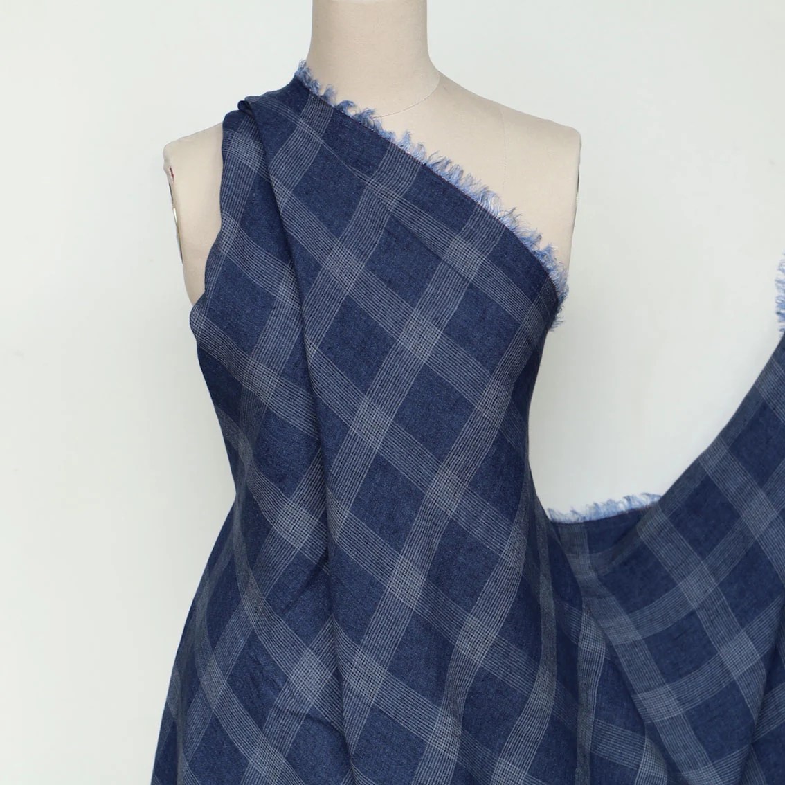Have You Crossed Check Linen - Image 5