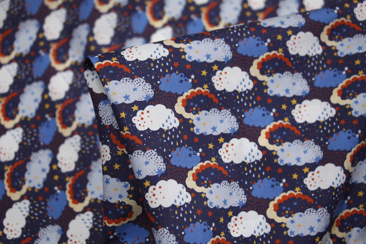 Hiding Navy - Tana Lawn