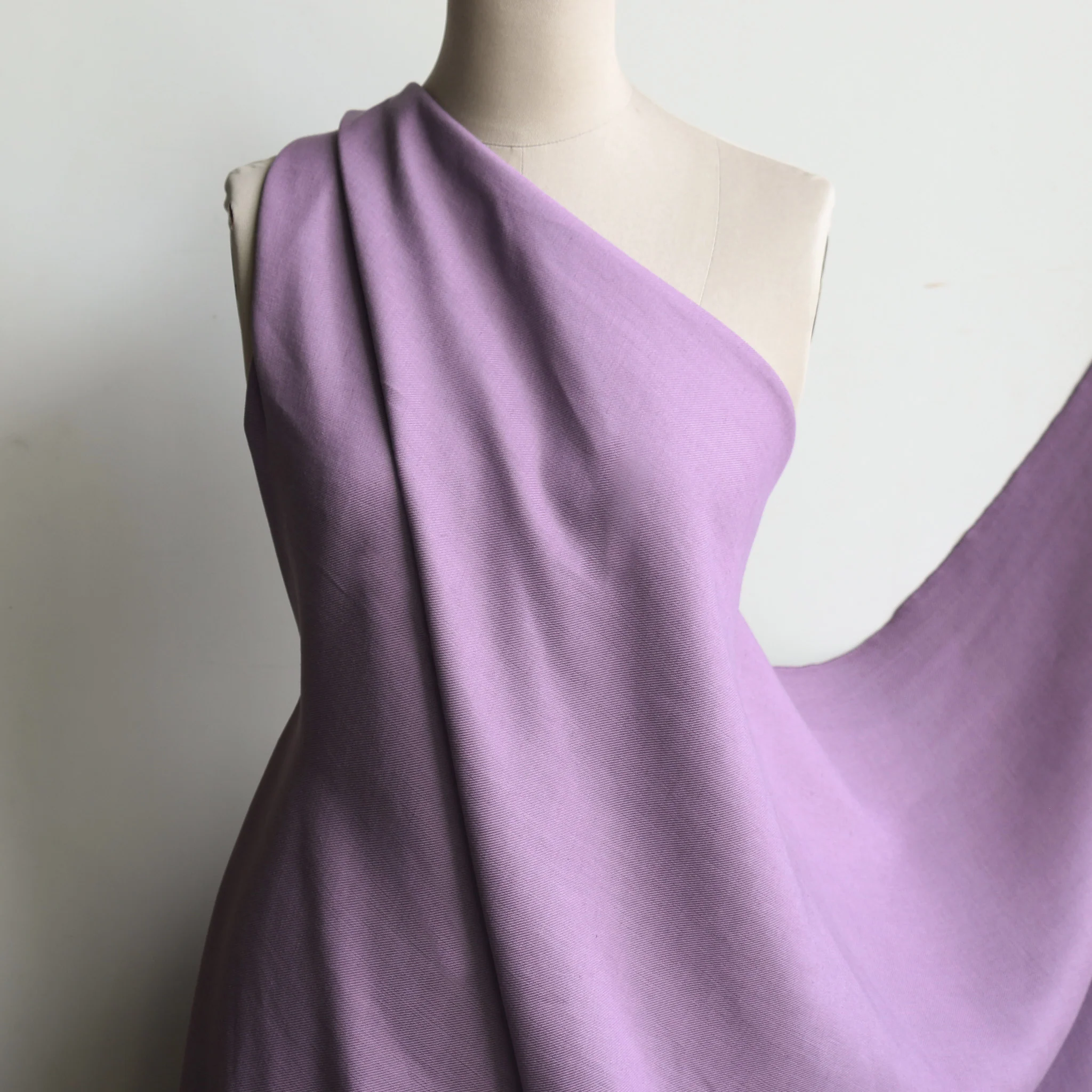 Hydrangea Lilac Linen/Viscose - Image 4