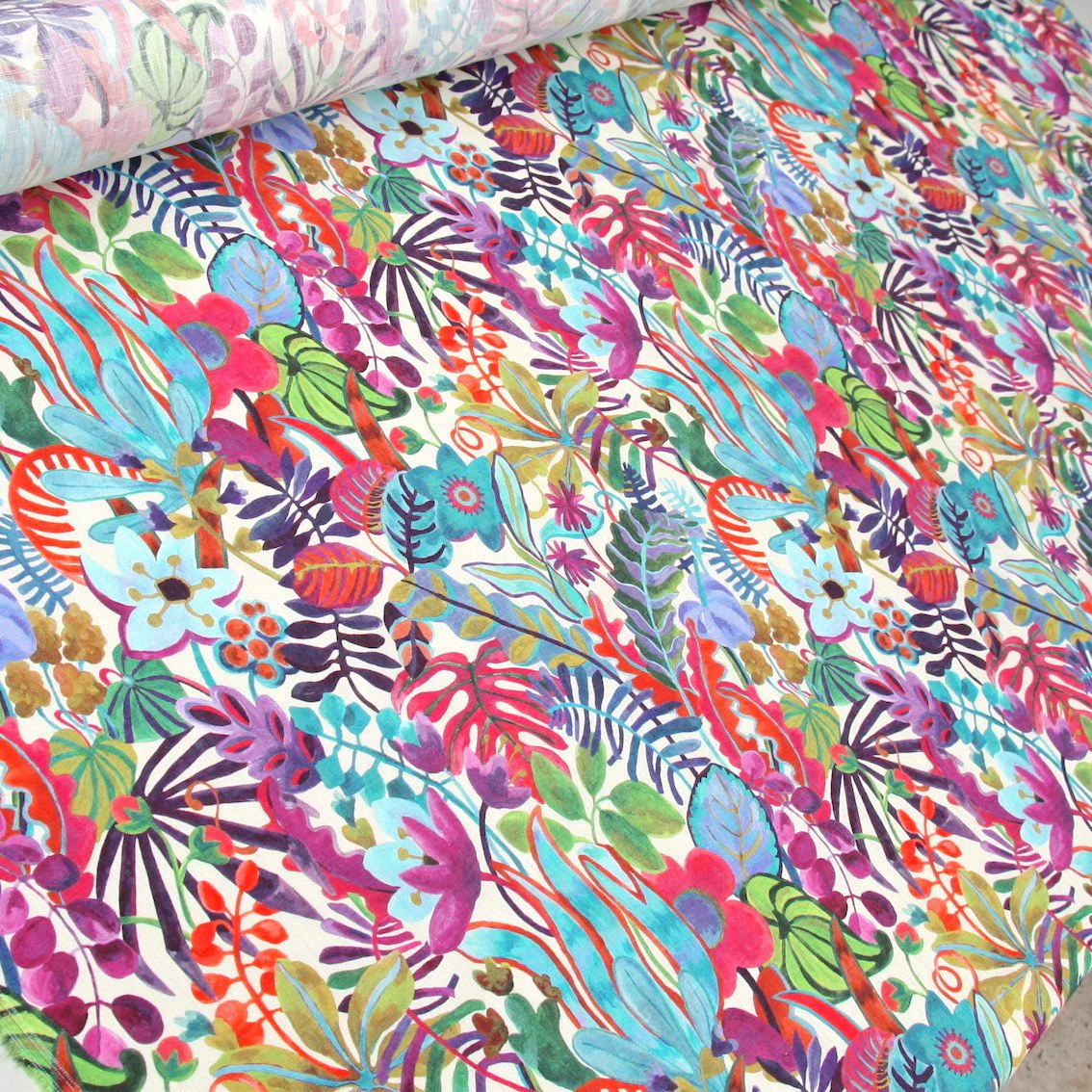 Jungle Trip - Liberty Sycamore Linen - Image 4