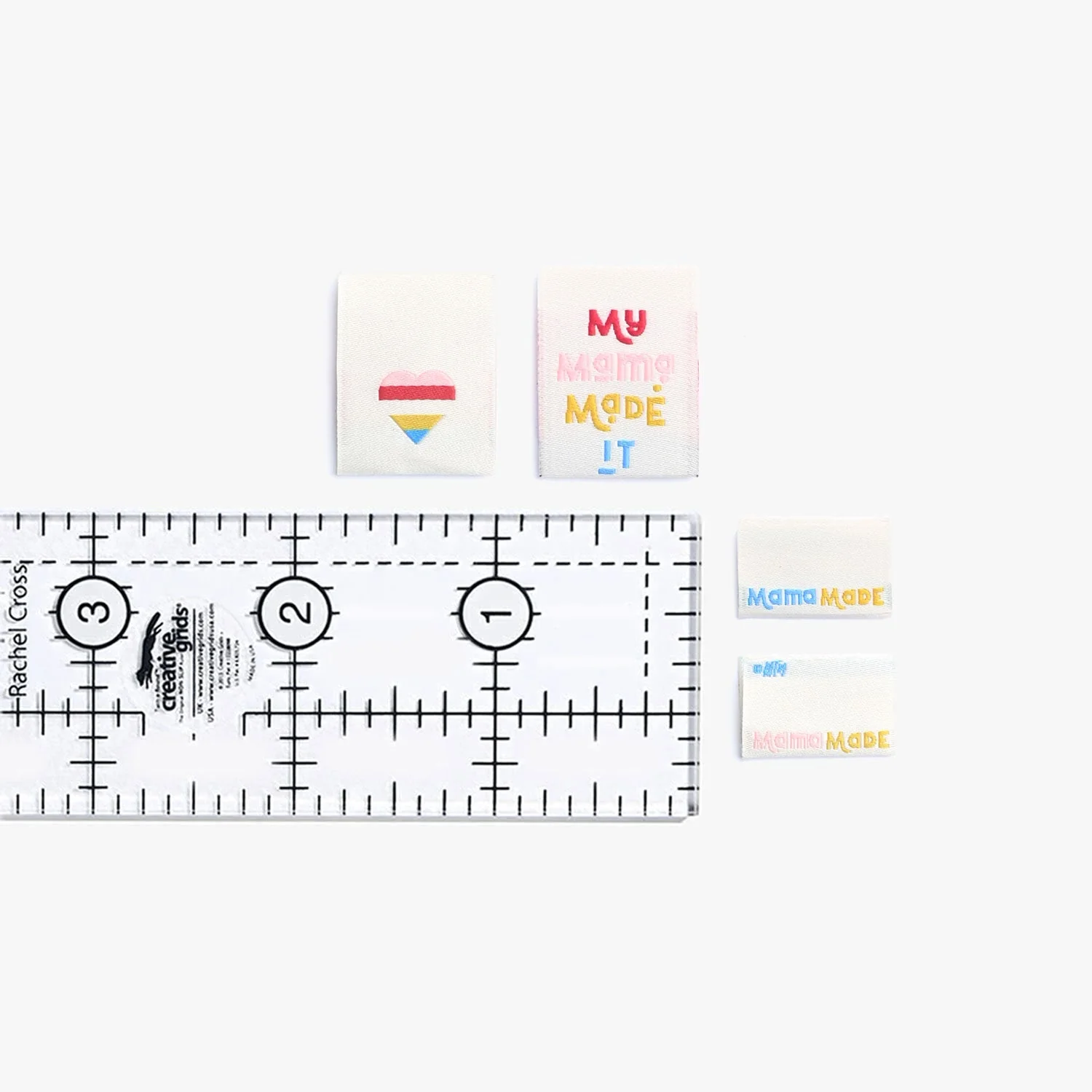 KATM Woven Labels - "My Mama Made It" - woven sewing labels 6 Pack - Image 4