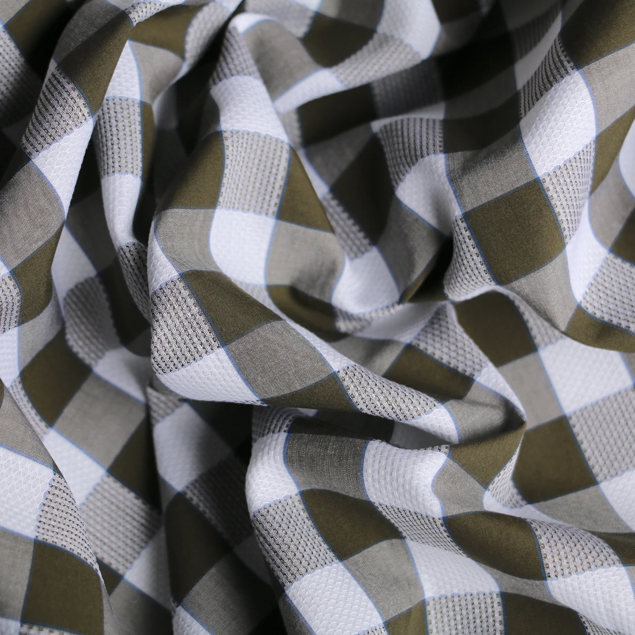 Khaki White Check - Image 2