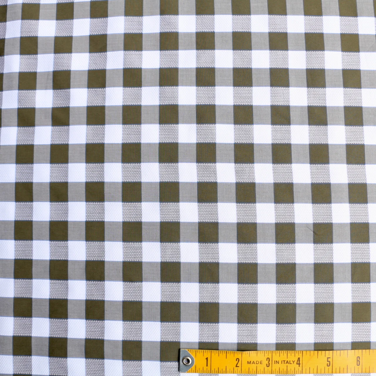 Khaki White Check - Image 3