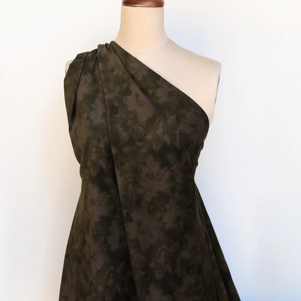 Koko Flora Olive Corduroy - Image 5