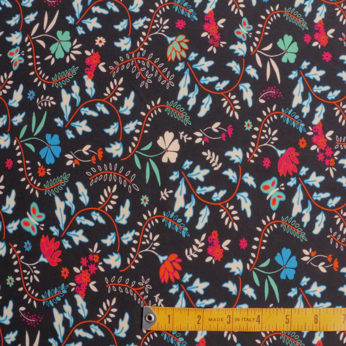 Last Chance of Mysterious Garden Viscose Poplin - Image 3