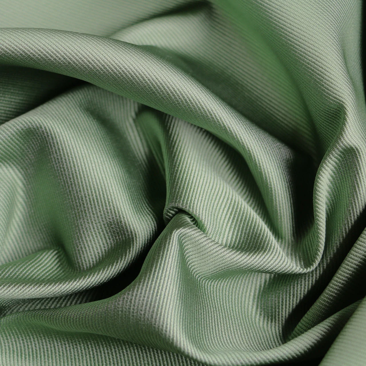Last Chance of Otto Foliage Silk Ottoman - Image 2