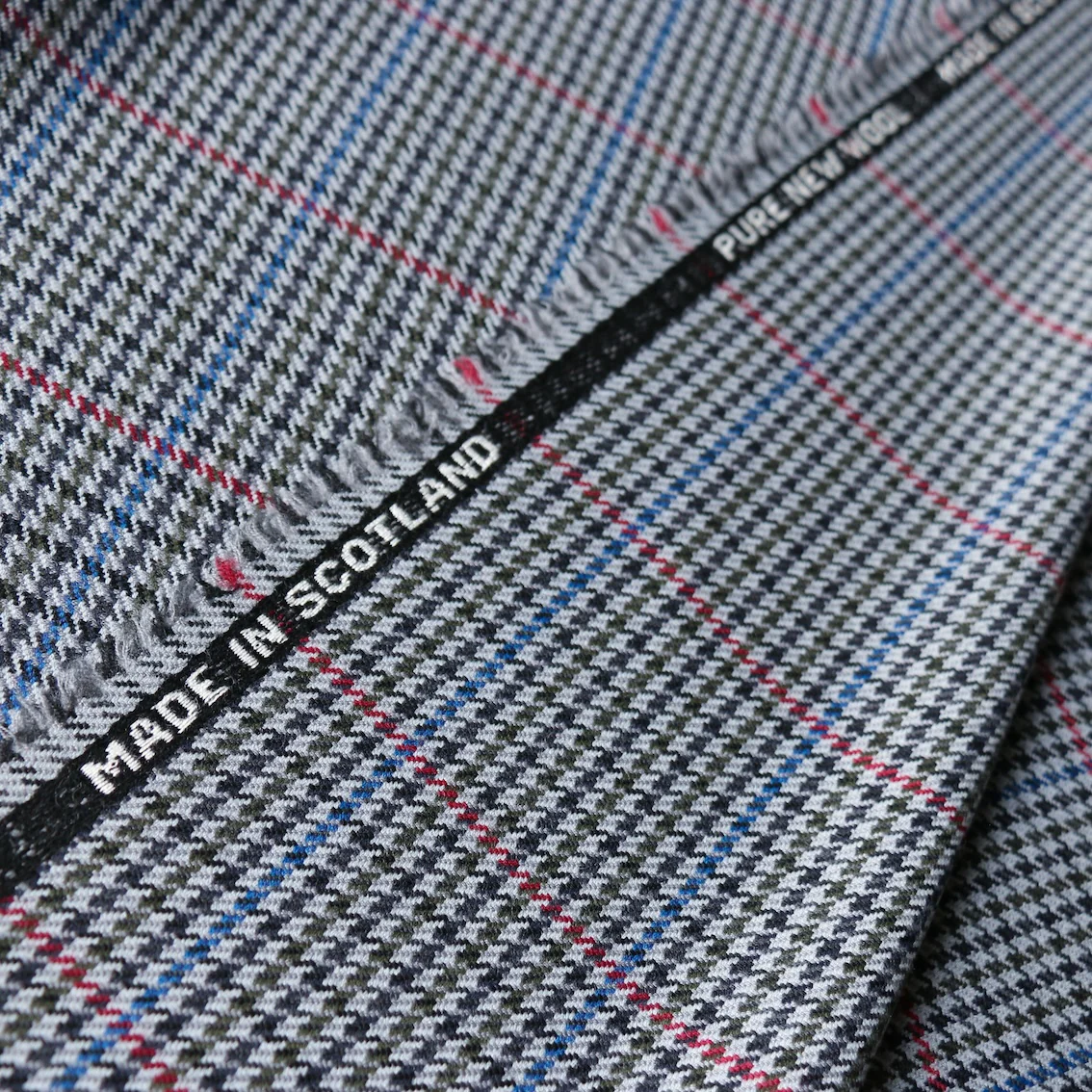 Liath Check Wool - Image 3