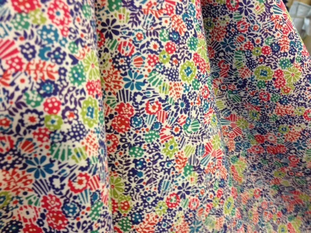Liberty - Clarricoates Purple/Red Tana Lawn - Image 3